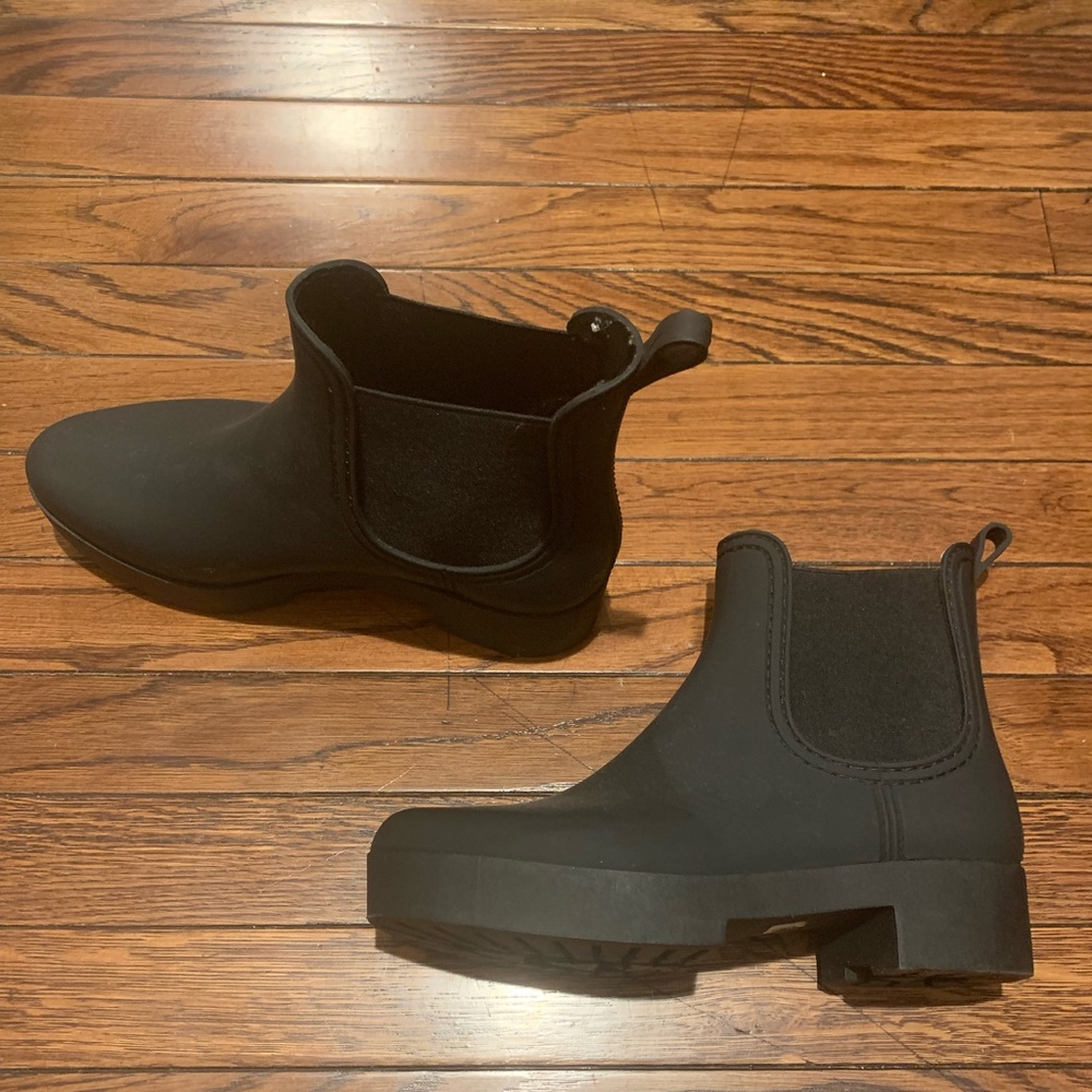 Jeffrey Campbell Cloudy Waterproof Chelsea Rain Boots